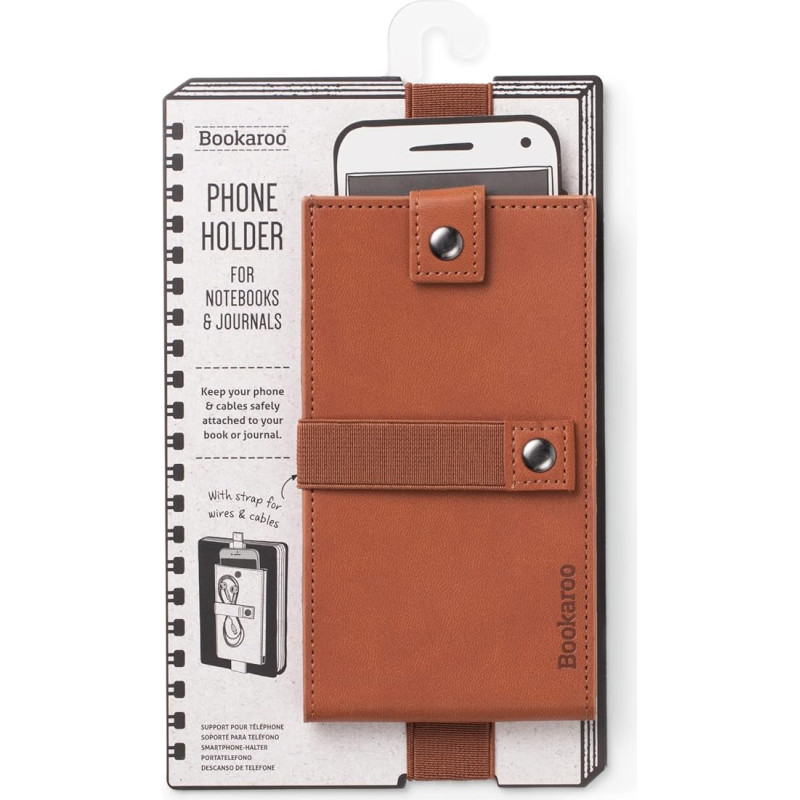 IF Bookaroo Mobile Phone Holder, Brown, One Size Fits Most Phones