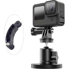 SRIKEKL Magnetic Camera Mount for GoPro, Strong Magnetic Camera Mount with 360 Degree Rotating Ball Head for Trail Camera, GoPro Hero, DJI OSMO Action and More Camera and Devices with a