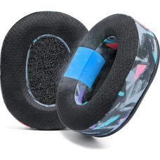 WC Freeze Blackshark Cooling Gel Ear Pads for 2020-2022 Razer Blackshark V2 and V2 Pro (Does Not Fit 2023 Model) by Wicked Cushions - More Comfort, Thickness and Soundproofing | 90s Black