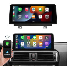 Wireless Carplay & Android Car, for 2013-2016 BMW 3.4 Series NBT System F30/F31/F32/F33/F34/F36, 10.25 Inch Linux Car Stereo Receiver with 1920*720 Touch Screen Car Radio Receiver