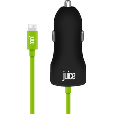 Juice Apple Lightning 20W Car Charger | 1.5m Built-in Cable | Fast Charge