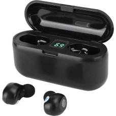 Wireless Bluetooth Earphones, In-Ear True Wireless Headphones, F9 Touch Binaural Earbuds with LED Digital Display, Surge Subwoofer, HiFi Sound