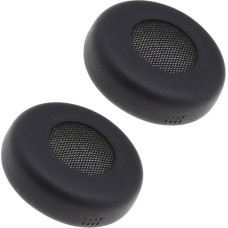 1 Pair Protein Leather Ear Pads Cushions Compatible with Jabra Evolve 20 20se 30 30II 40 65 65+ Headphones