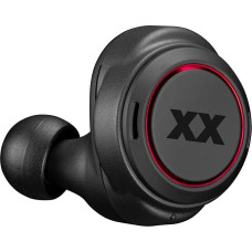 JVC True HA-XC90T XX Series Wireless Headphones, Bast Boost, Touch Control, Bluetooth, Autonomy 45h, Fast Charge, Waterproof, Sweat and Dust, IP55, Black