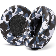 WC Wicked Cushions Replacement Ear Pads for Beats Studio 2 & 3 (B0501, B0500) Wired & Wireless | Does Not Fit Beats Solo | Softer Leather, Improved Foam and Stronger Adhesive | Snow Camo