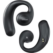 Ortizan Open Ear Headphones, Wireless Earphones with Ear Hooks, Bluetooth 5.3, IP67 Water Protection, Air Line Headphones with Dual 16 mm Dynamic Drivers, Outdoor Headphones for Sports, Camping,