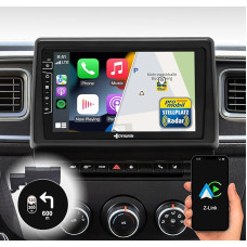 DYNAVIN Android Car Radio Sat Nav for Renault Master Opel Movano B Nissan NV400 from 2019: 9 Inch OEM Radio with Wireless Carplay and Android Car Head-up Display Includes DAB+: D9-RN2020 Plus Flex - C