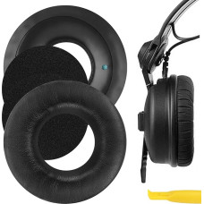 Geekria Earpad for HD25-1, HD25-II, HD25SP, HD25SP-II Headphone Ear Pad/Ear Cushion/Ear Cups/Ear Cover/Earpads Repair Parts (Black)