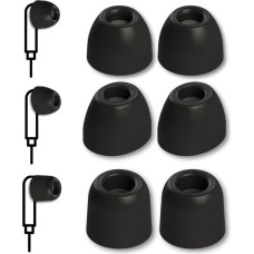 Comply 3 Pairs 100 Core Series Variety Pack Earplugs for Shure, Westone, Klipsch, All Tips, Various Sizes