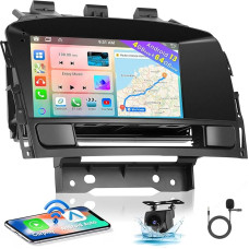 8 Core 4GB + 64GB Android 13 Car Radio for Opel Astra J 2011-2012/Buick Excelle 2010-2014 Radio Wireless CarPlay Android Car Bluetooth Hands-Free Kit 7 Inch Screen GPS WiFi SWC USB Type-C DSP