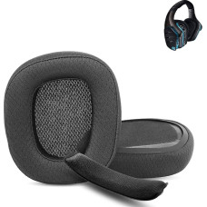 XRHTONG Ear Pads + Headband Replacement Compatible with Logitech G935 G635 G933 G933S G633 G633S Gaming Headsets Ear Pads and Headband Cushions (Breathable Fabric / High-Quality Foam)