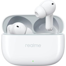 realme Buds T300 Wireless 30dB Active Noise Cancelling Bluetooth 5.3 TWS Headset 40 Hours Battery Life Waterproof Battery Compartment (T300, White)