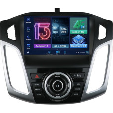 MISONDA Android Car Radio 6G+128G for Ford Focus 3 Mk 3 2012-2019 with Wireless Carplay Android Car GPS Navigation WiFi 9 Inch QLED 2 Din Bluetooth Mirror Link FM/RDS/4G/DAB+ Rear View Camera