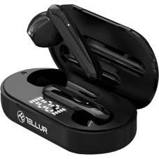 TELLUR Flip Bluetooth Headphones with Charging Box, BT 5.0, Touch Control for Music and Calls, HD Hi-Fi Sound, 13 mm Driver with Bass Boost, Light Weight of 4 g, USB-C, Cable Included