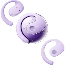 Open Ear Headphones Wireless Ear Hanging Bluetooth Headset Open Ear Earbuds Wireless Bone Air Conduction Conducting Headphones Bluetooth Bone Air Conduction Earbuds Earphones Purple