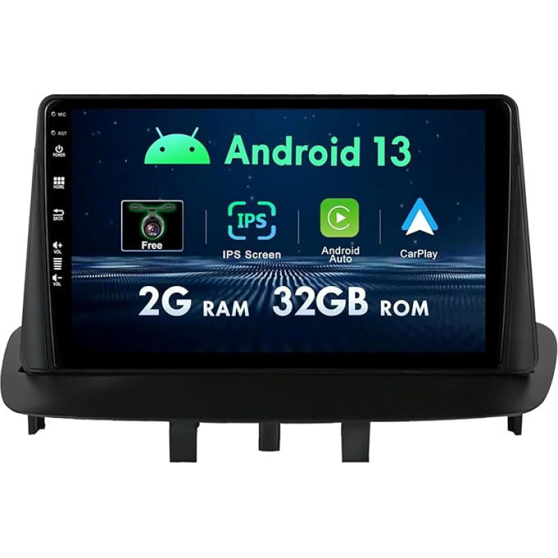 2 Din Android Car Radio for Renault Megane 3 Fluence 2008-2014 - GPS Navigation - Camera - 9