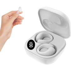 Xmenha Wireless Earphone Ear Clip Bluetooth 5.3 with HD Dual Mic HiFi Stereo Comfortable Long Time Wear