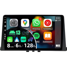 BXLIYER - 6G+128G - Android 13 IPS Car Radio Suitable for Citroen Berlingo (2018-2020) - Wireless CarPlay/Android Car/DSP - LED Camera & Mic - 9 Inch 2 DIN - DAB Steering Wheel Control Fast Boot 360