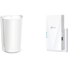 TP-Link Deco X50-5G LTE WLAN Router & RE700X WiFi 6 WLAN Amplifier Repeater AX3000