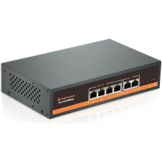 4 Port PoE Central, 2 Link, 4 PoE + Port-100mbps, 4 PoE + Ports 1008af /at, Built-In Metal Exterior Wall with VLAN Function Over 250 Metres, A Rust Without Fan Has Been Exchanged