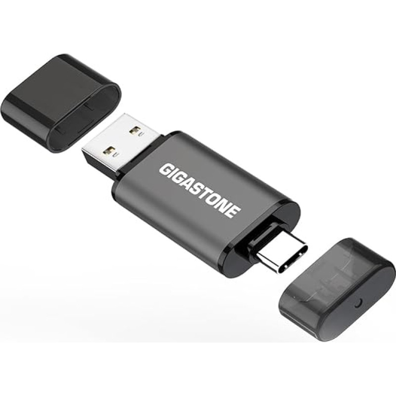 GIGASTONE 512 GB dvigubas diskas, Z40 USB 3.2 Gen 1, 