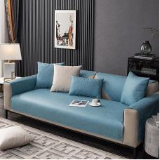 Odinis 1 2 3 4 vietų sofos užvalkalas, neslystantis sofos užvalkalas, L formos sofos užvalkalas, paprastas sofos užvalkalas šunims, katėms, naminiams gyvūnėliams, meilės sėdynėms, poilsiui, porankiams, atlošui, juodas, 30 x 50 cm / užvalkalas