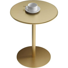 Kleiner runder Eisentisch für Milch-Teeladen und Café-Ecken, Wohnzimmertisch, Nachttisch und lässige Ausstellung, Dekoration, 40 x 72 cm, stilvoll und Design