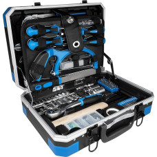 Güde 39005 GWZK 241 įrankių dėžė (241 įrankių rinkinys patogiame dėkle, chromo vanadžio ir anglinio plieno)