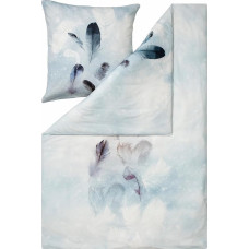 ESTELLA Pliušinė flanelinė patalynė Felina Snow 1 antklodės užvalkalas 135 x 200 cm + 1 pagalvės užvalkalas 80 x 80 cm