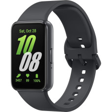 Samsung Galaxy Fit3 Light and Sleek Fitness Band, 13 Day Battery, 100+ Exercises and Sleep Tracking, Dark Grey (Black)
