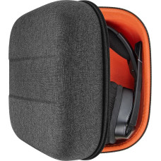GEEKRIA Headphone Case Compatible with Corsair HS60 PRO STEREO, Virtouso, HS55, HS65, Extra Hard Replacement Case with Cable Storage (Dark Grey)
