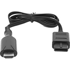 HDMI kabelis N64, HDMI keitiklis, HDTV vaizdo keitiklis N64, NGC, SNES į HD Multimedia Cut Telle, 3 ekrano režimai, Plug and Play