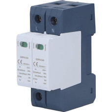 2P Home Surge Protection Device 40KA 275V AC PC Surge Protector Device Photovoltaic Lightning Protection