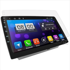tunez® Tempered Glass Screen Protector Compatible with Universal Car Android 10 Inch Head Unit Radio Player, Clear Protection (10 Inch Main Unit)