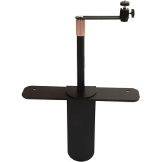 Projector Stand 360 Degree Rotating Bedside Table Sofa Desk Wall Projector Stand Bracket 24cm to 40cm Height Adjustable 1/4