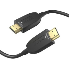 Hama HDMI Cable High Speed 3 m Long 8K (HDMI Cable, 4K @ 120 Hz, 8K @ 60 Hz, 48 Gbps, Optical Monitor Cable, HD Screen Cable with eARC, Ethernet, HDR, Fully Shielded, Kink Protection, Gold-Plated