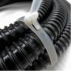 Cable Ties Direct - Kabelbinder, lösbar, 100 Stück (Natur, 250 x 7,6 mm)