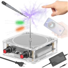 Sunydog Nešiojamasis Teslos ritės garsiakalbis BT garsiakalbis Dirbtinis blyksnių generatorius Lankų generatorius Mokslinis eksperimentas Teslos ritė