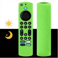 Silikon-Schutzhülle für Fernbedienung (leuchtet im Dunkeln) für 4K Max (2. Generation), Insignia/Pioneer/Omni (QLED) Serie mit Umhängeband