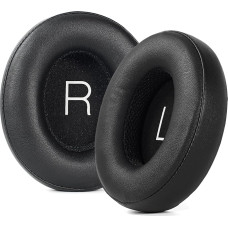 Yaowanguan Ear Pads for Shure Aonic 50 Gen 1 and Gen 2 Wireless Headphones with Noise Cancelling, Cushions are Made of Soft Protein Leather with Soundproofing High Density Foam, Black