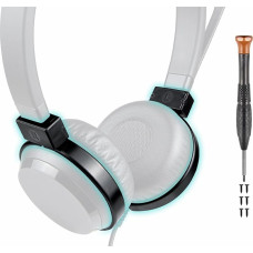 SOULWIT Headphones Broken Hinge Swivel Fix Linking Connectors Repair Kit for Jabra Evolve 65/40/30/20, Replacement Joints for Headband Side Cover Slider Accessories