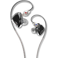 Hidizs MS2 Pro IEM laidinės ausinės su ausies monitoriumi žaidimams Aukštos kokybės dviguba magnetinė grandinė 1BA + 1DD OFC kabelis su 2 nuimamais kaiščiais 0,78 mm