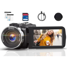 Vaizdo kamera 4K vaizdo kamera HD 80MP IR naktinio matymo vaizdo kamera 