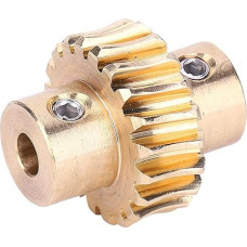 KIMISS 10:1 Schneckenradsatz, Industrieroboter-Bronze-Schneckenrad und Metallschnecke Zur Kraftübertragung