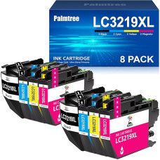 Palmtree LC3219XL LC3219 Spausdintuvo kasetės suderinamos su Brother LC3219 XL LC 3219XL LC 3219XL LC3217, skirtos Brother MFC-J5330DW MFC-J5335DW MFC-J6530DW MFC-J5730DW MFC-J6930DW MFC-J6935DW MFC-J5930DW