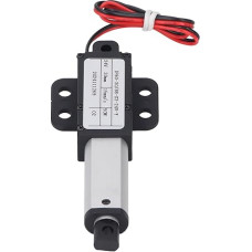 Linear Actuator 30mm Stroke 15mm/s Speed Mini Linear Actuator with Mounting Bracket for Car RV Electric Door Opener Sofa Lounger TV Table Lift