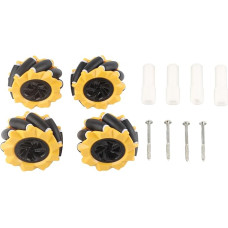 Klanata Mecanum Wheel Omni Direktional Smart Roboter Car Teile Zubehör Diy Toy Components 80mm