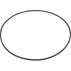 Jotekonoby 5M825 Drehmaschine Antriebsriemen PU Keilriemen Weitwinkeldesign Stoß- und Vibrationsreduduzierung Schwarz Verschleißfest für Industrie-Drehmaschinen