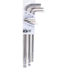 Bahco BE-9770I Hexagon Offset Screwdrivers Set, Multi-Colour