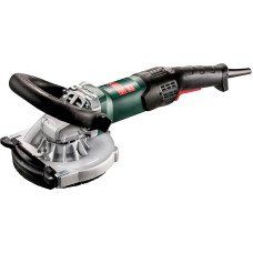 metabo Renovation Grinder RSEV 19-125 RT - 1900 W, 125 mm Grinding Cup Diameter - For Concrete, Stone, Plaster, High Performance, Ergonomic, Durable - Includes Diamond Grinding Pot, Plastic Case and
